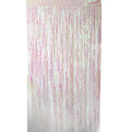 Comemoratio Importados Cortina de Franja Holográfica Transparente 100x200 cm - 1 un.