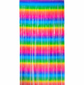 Comemoratio Importados Cortina de Franja Metalizada Arco-Íris 100x200 cm - 1 un.