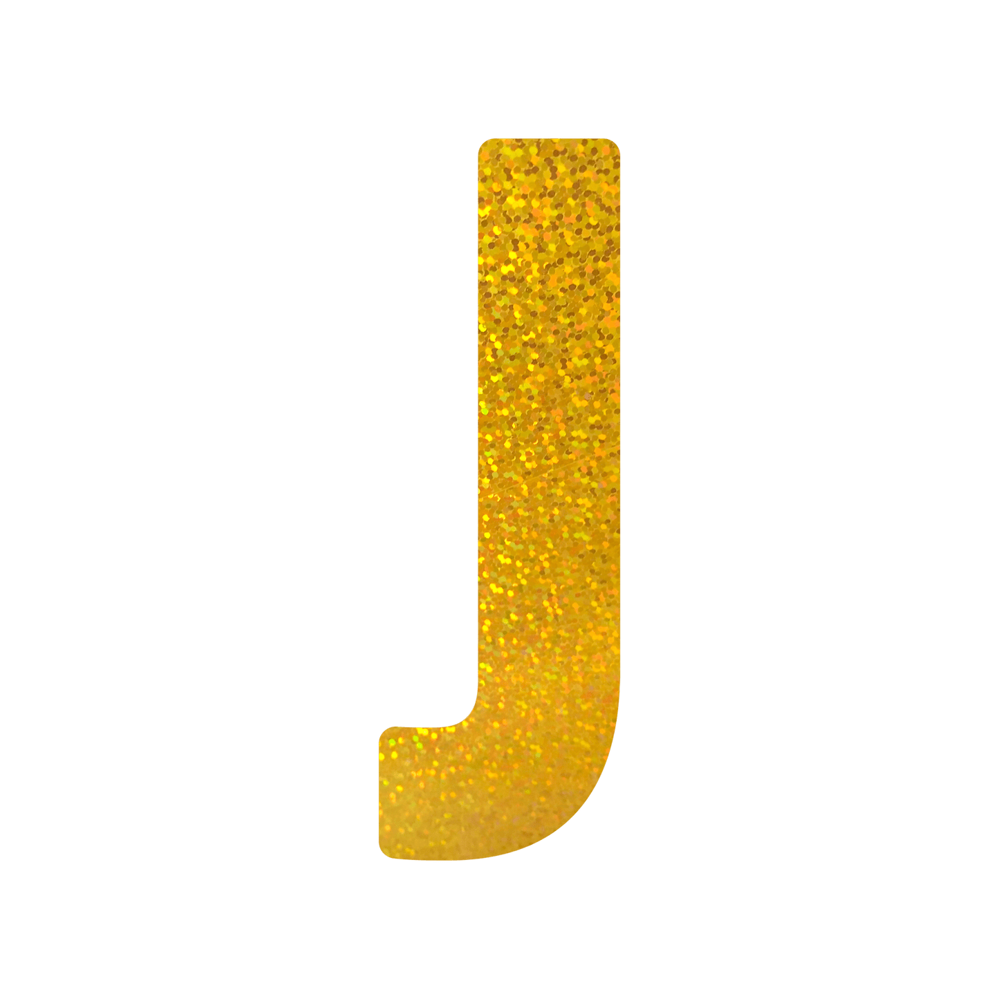 Comemoratio J Letra de Papel Metalizada 15,3 cm Dourada - 01 un.