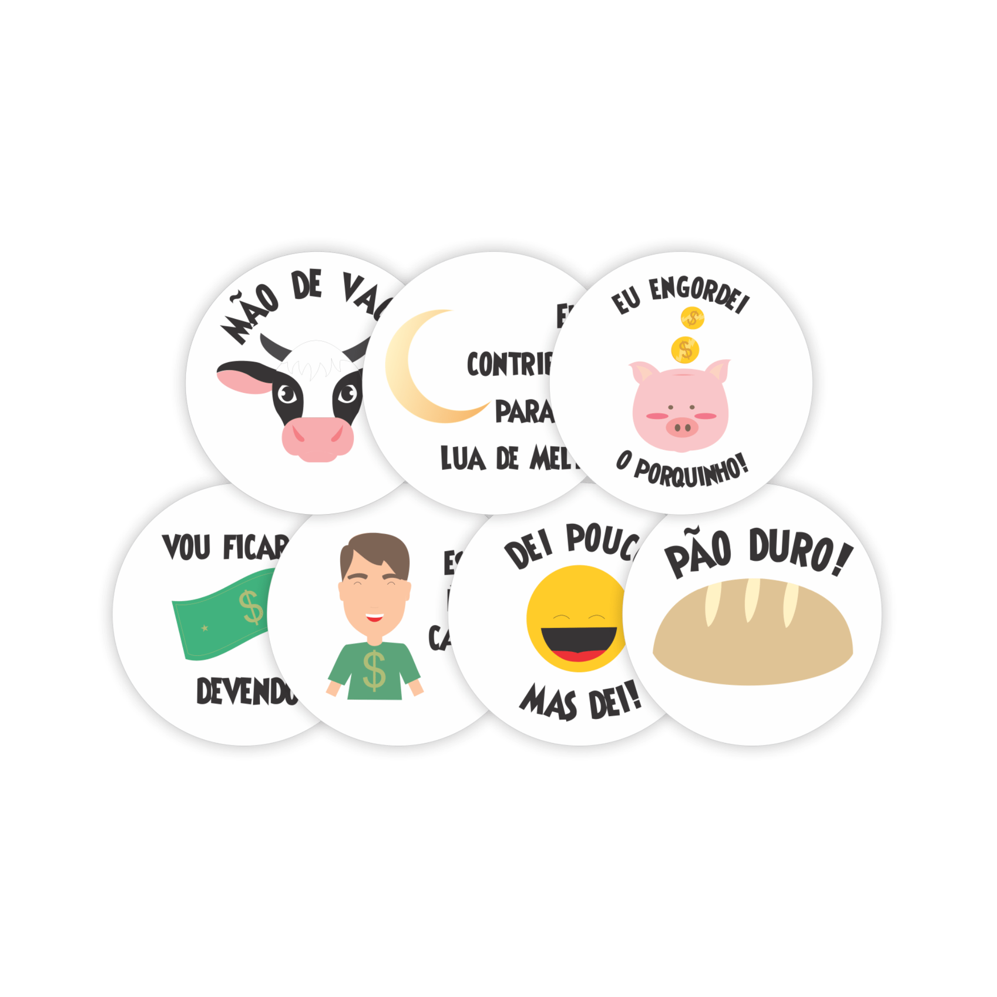 Comemoratio Kit de Adesivos: Casamento
