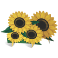 Comemoratio Kit de Decorações de Mesa Girassol
