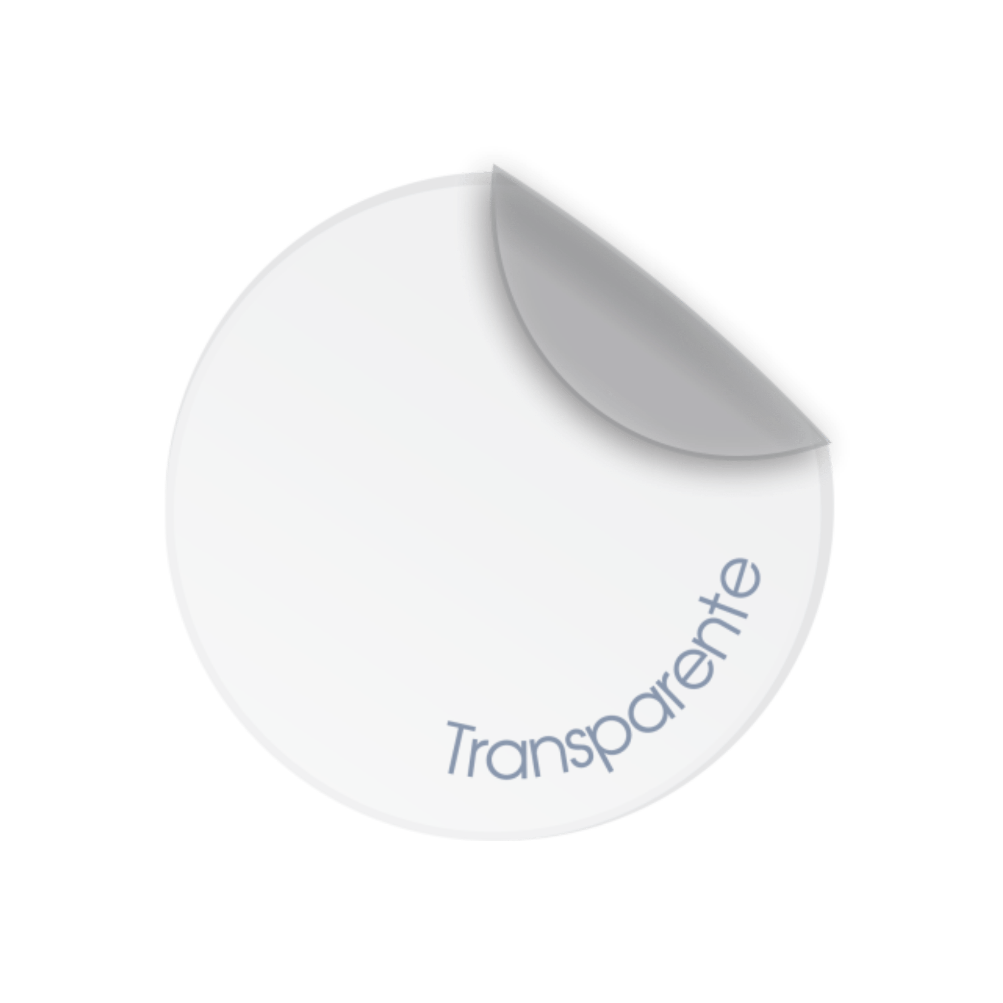 Comemoratio Lacre Grande Transparente