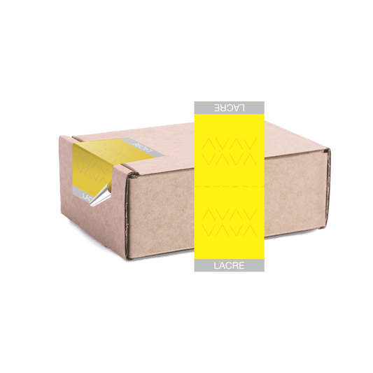 Comemoratio Lacre Para Delivery Amarelo