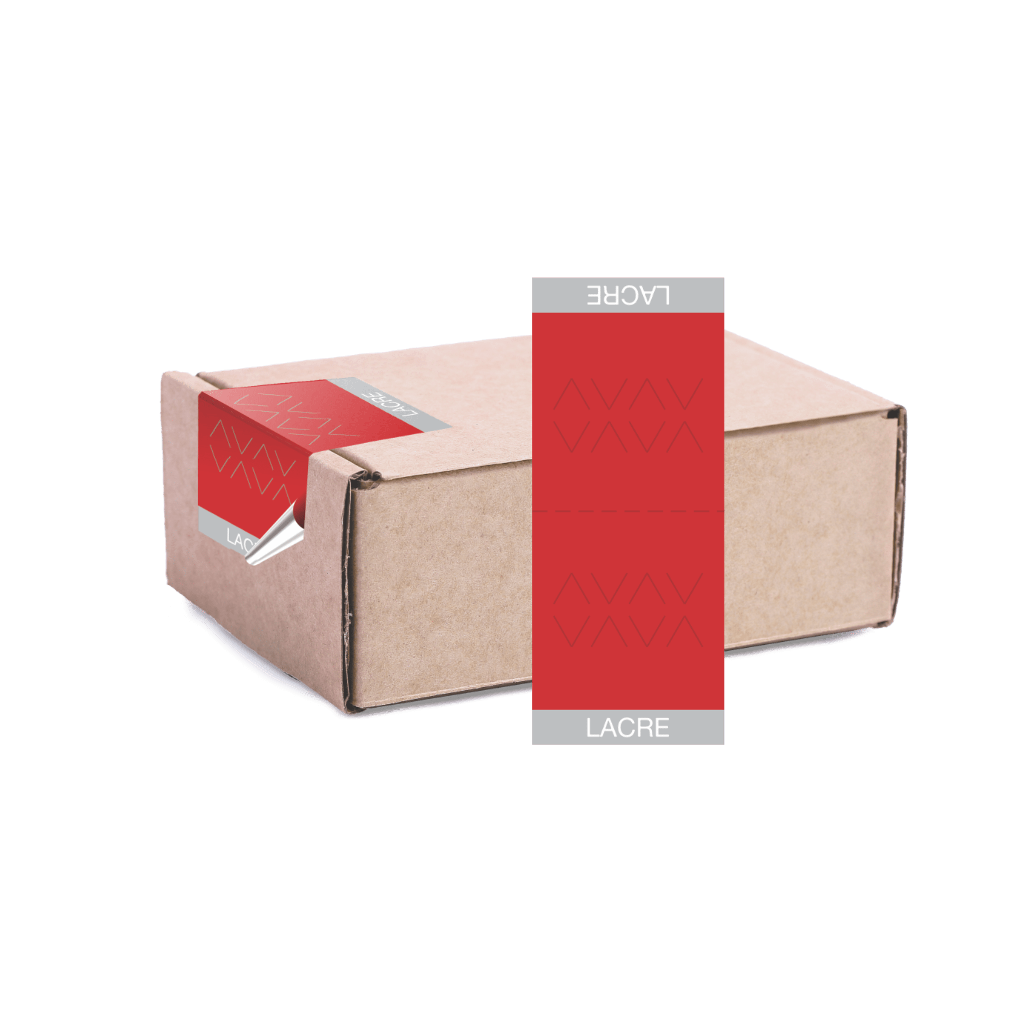Comemoratio Lacre Para Delivery Vermelho