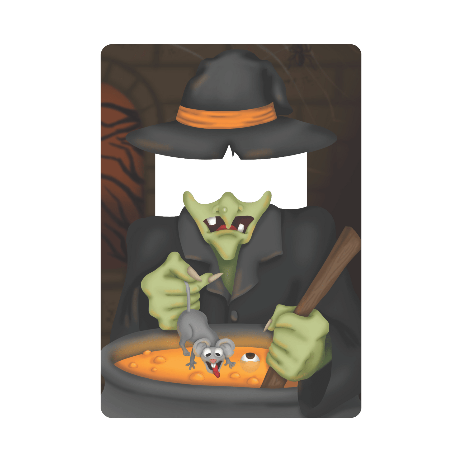 Comemoratio Moldura Halloween Bruxa