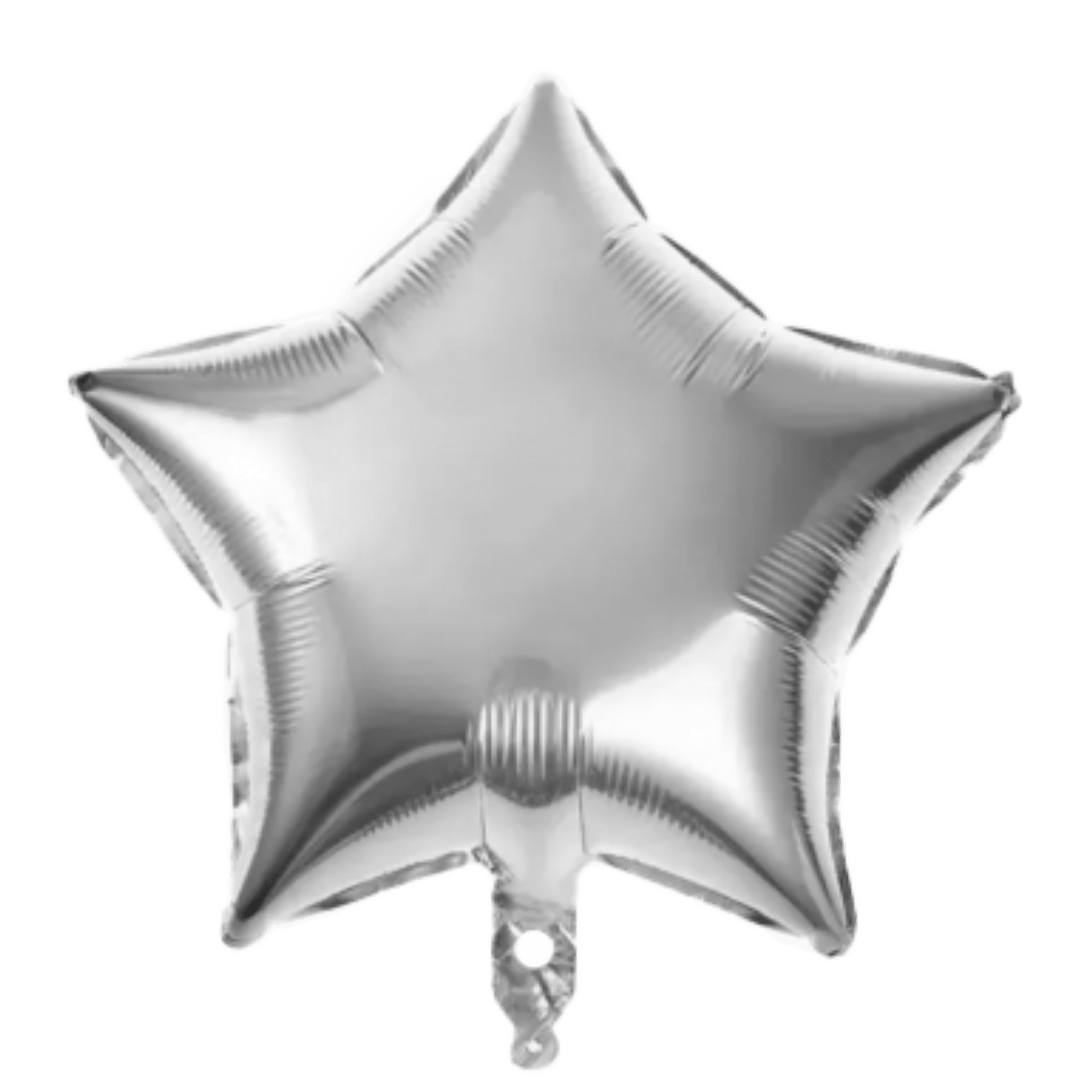 Comemoratio Prata Balão Metalizado Estrela 18" - 1 un.