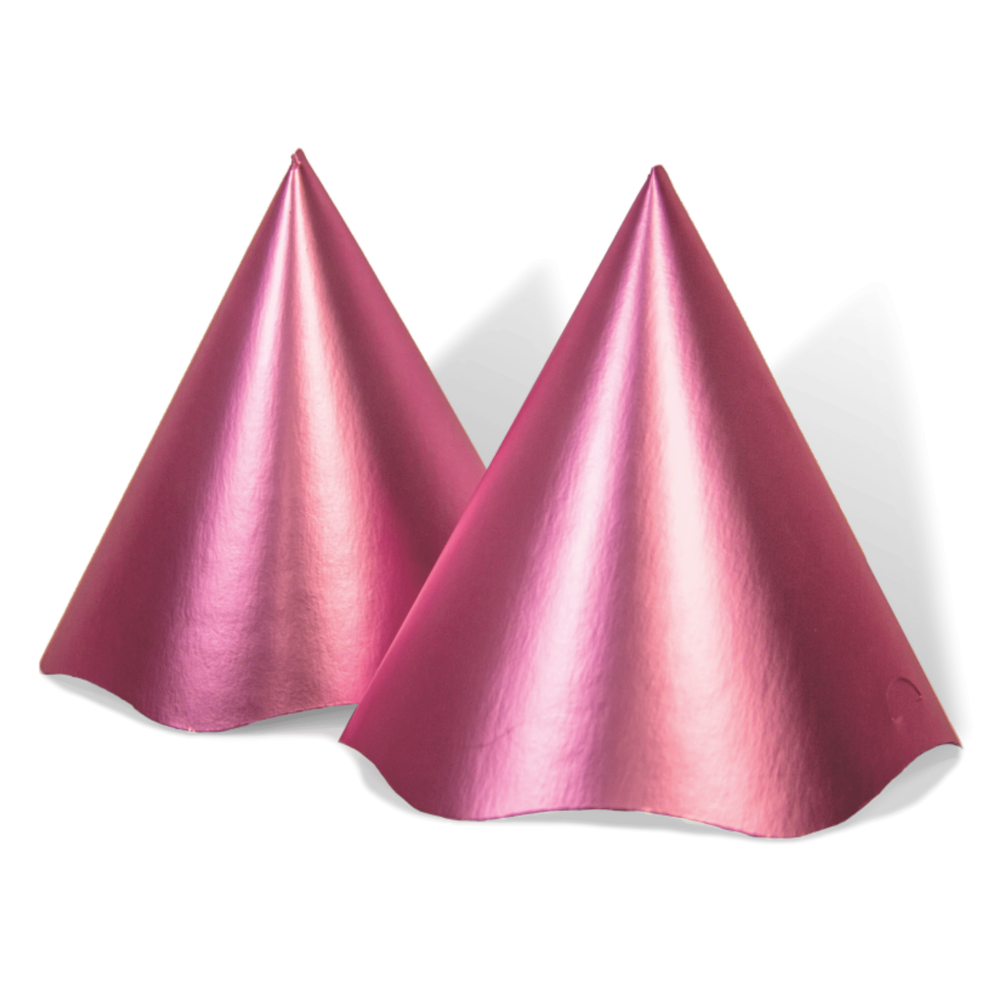 Comemoratio Rose Gold Chapeuzinho para Festas Metalizado - 6 un.