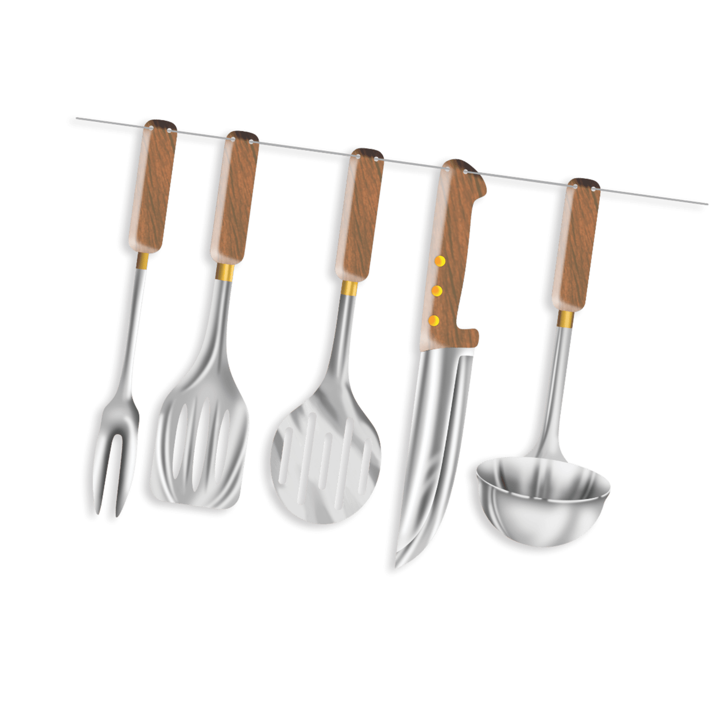 Comemoratio Varal Utensílios de Cozinha