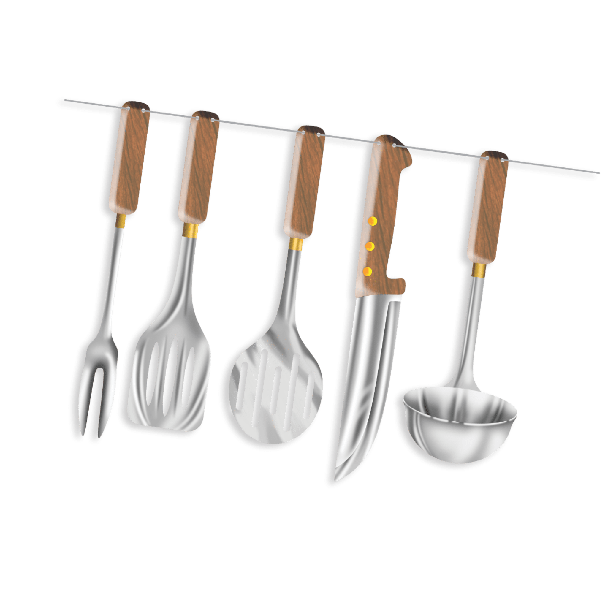 Comemoratio Varal Utensílios de Cozinha