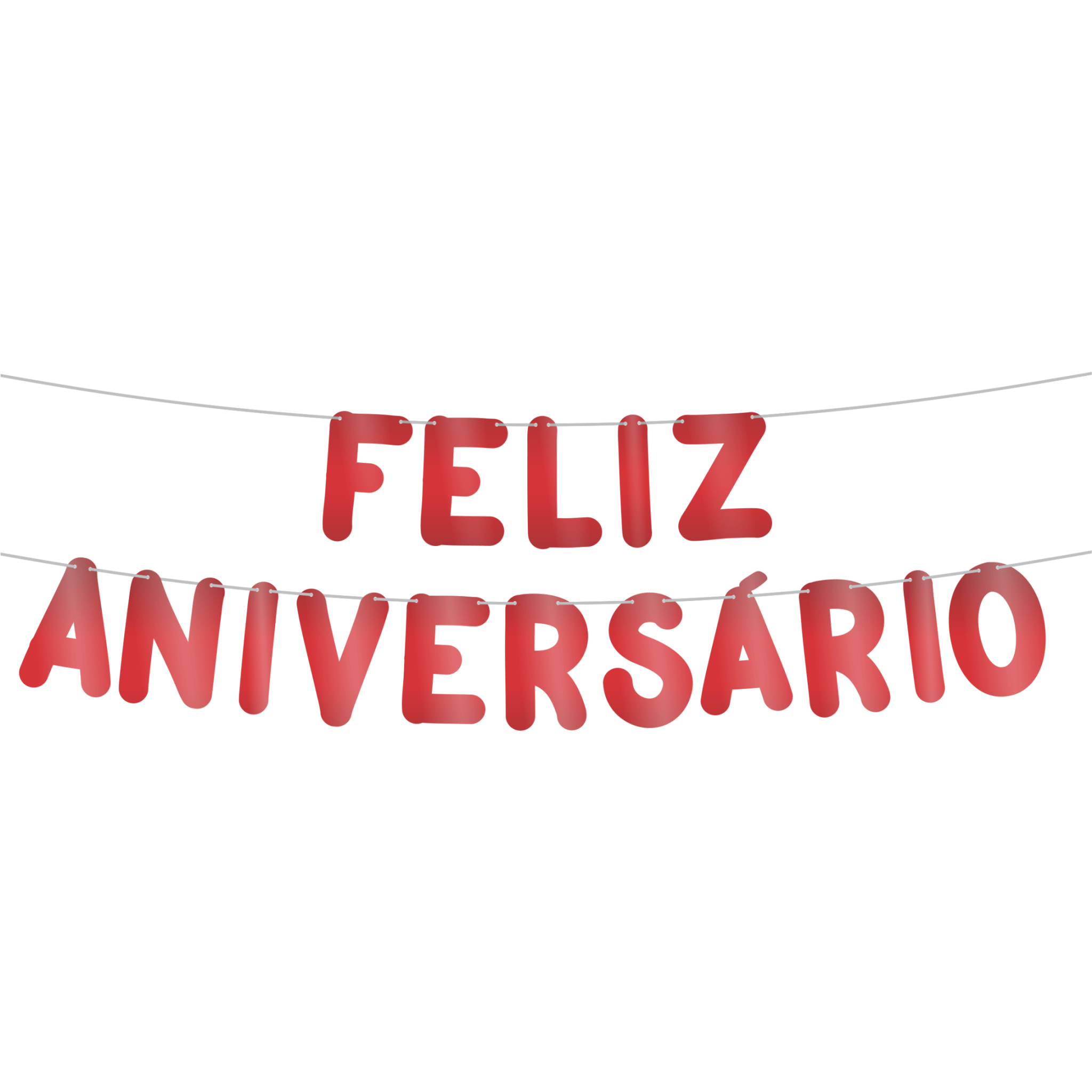 Comemoratio Varalzinho Aniversário Feliz Aniversário Vermelho