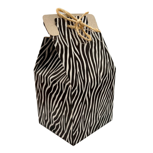 Caixa Surpresa 6 Animal Print - Zebra - 6 un.