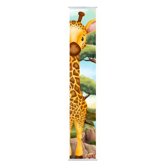 Banner Grande Safari - Girafa - 200 x 35 cm - 1 un.