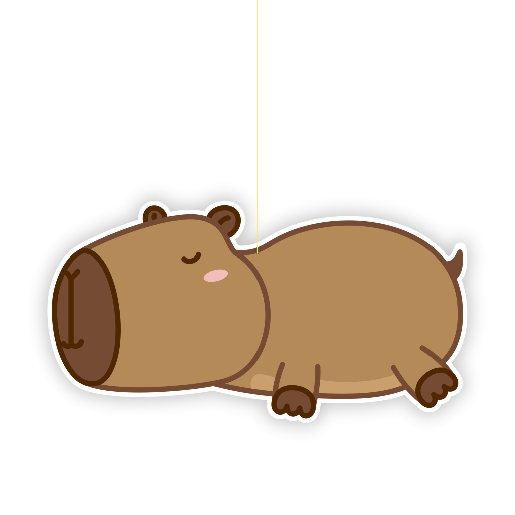 Decoração de Pendurar - Capivara Deitada - 1 un.