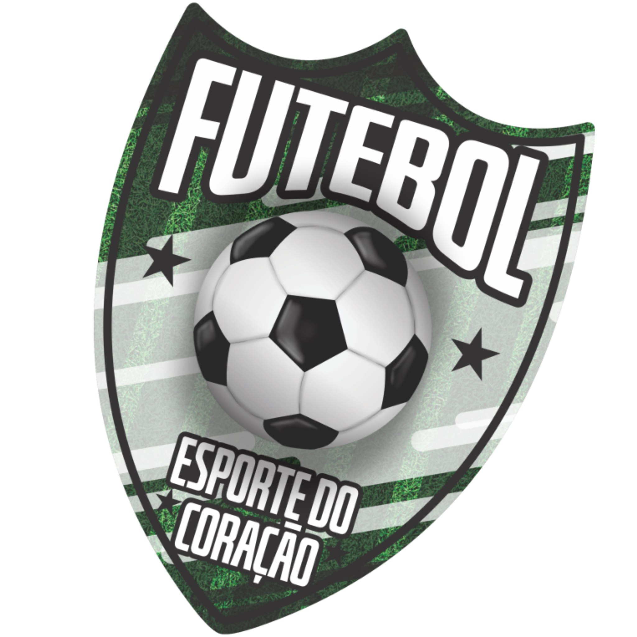Decoração de Parede Brasão de Futebol - 03 un.