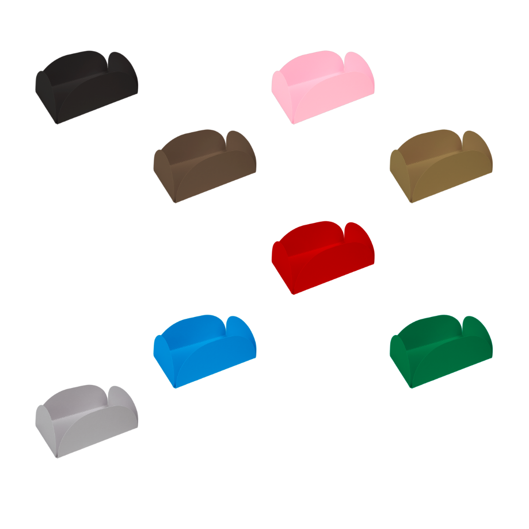Forminha para Camafeu 5 x 3 x 2 cm - 50 un.