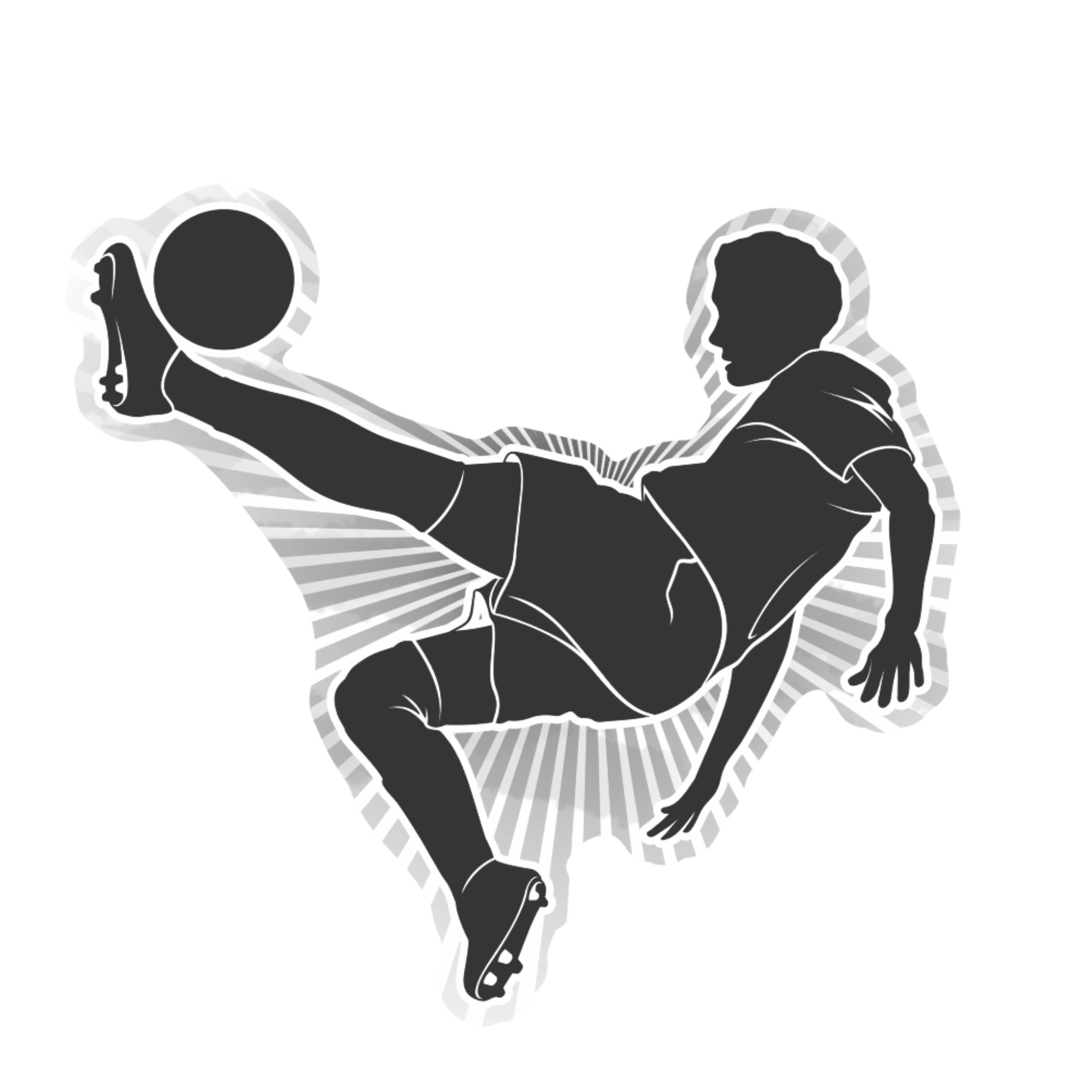 Decoração de Parede Futebol Jogador
