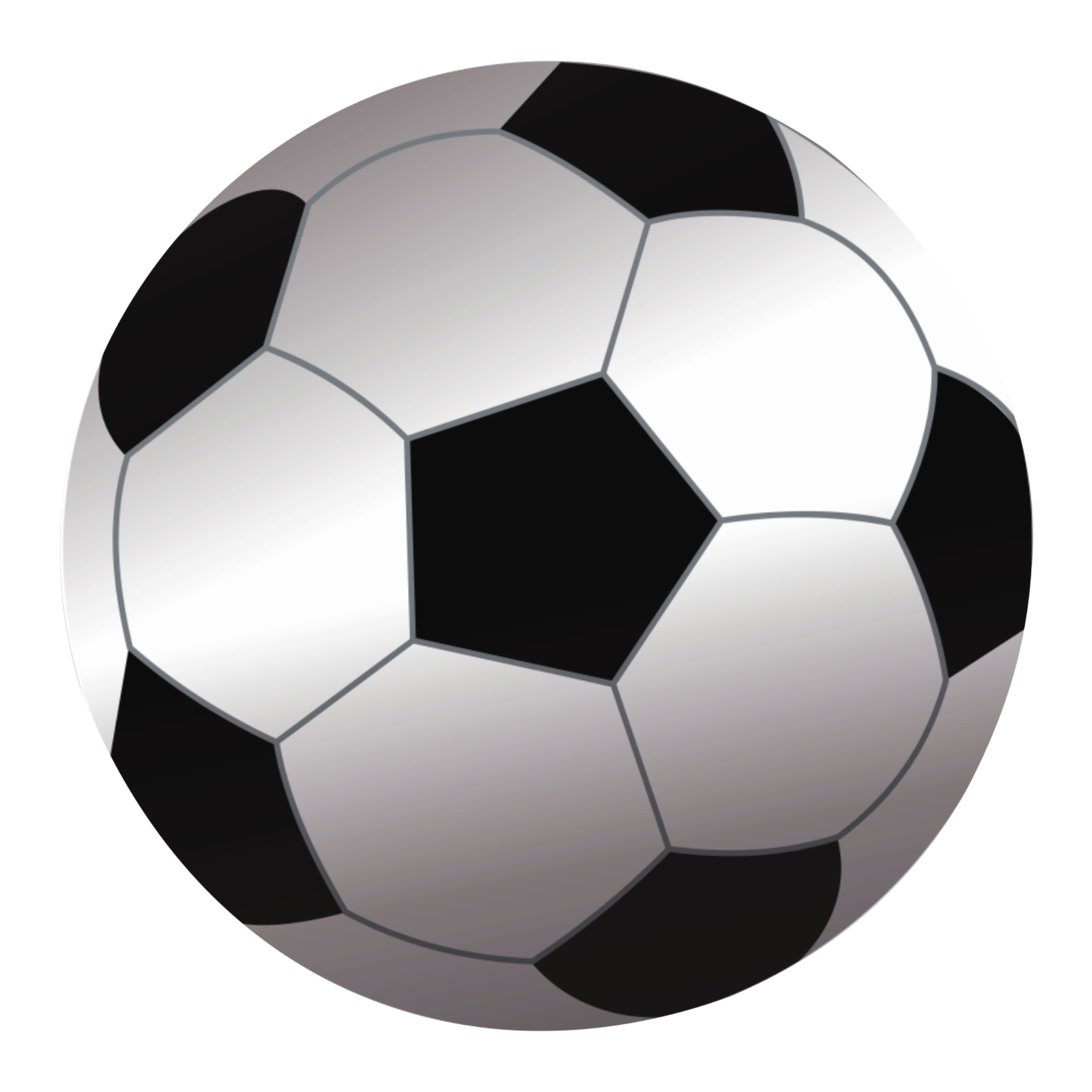 Decoração de Parede Futebol Bola - 03 un.
