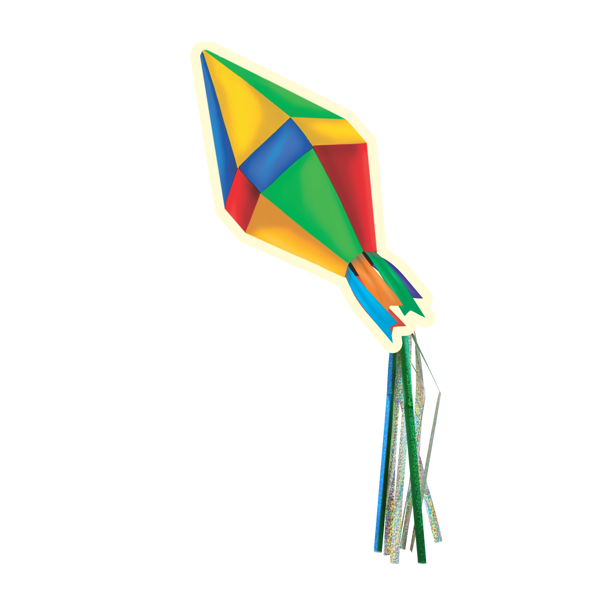 Decoração de Parede Festa Junina Balão com Fitas