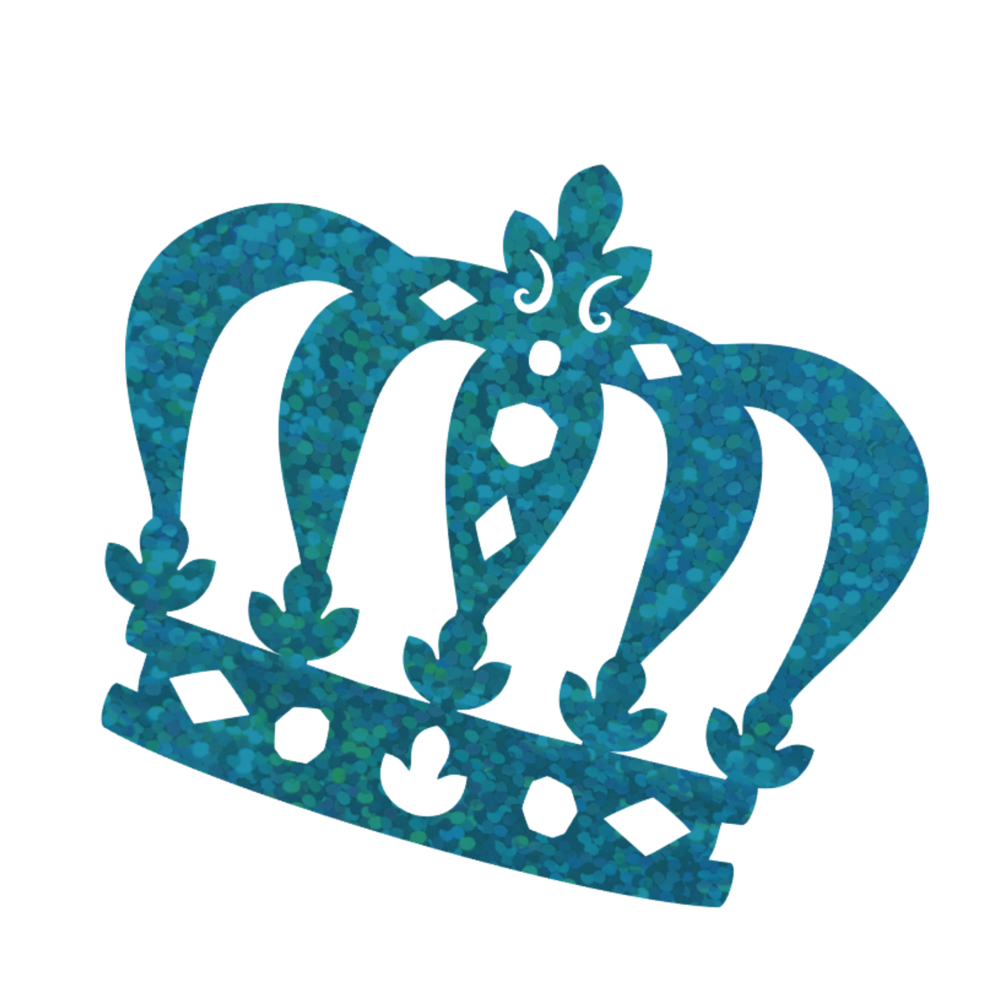 Decoração de Parede Real Coroa Azul