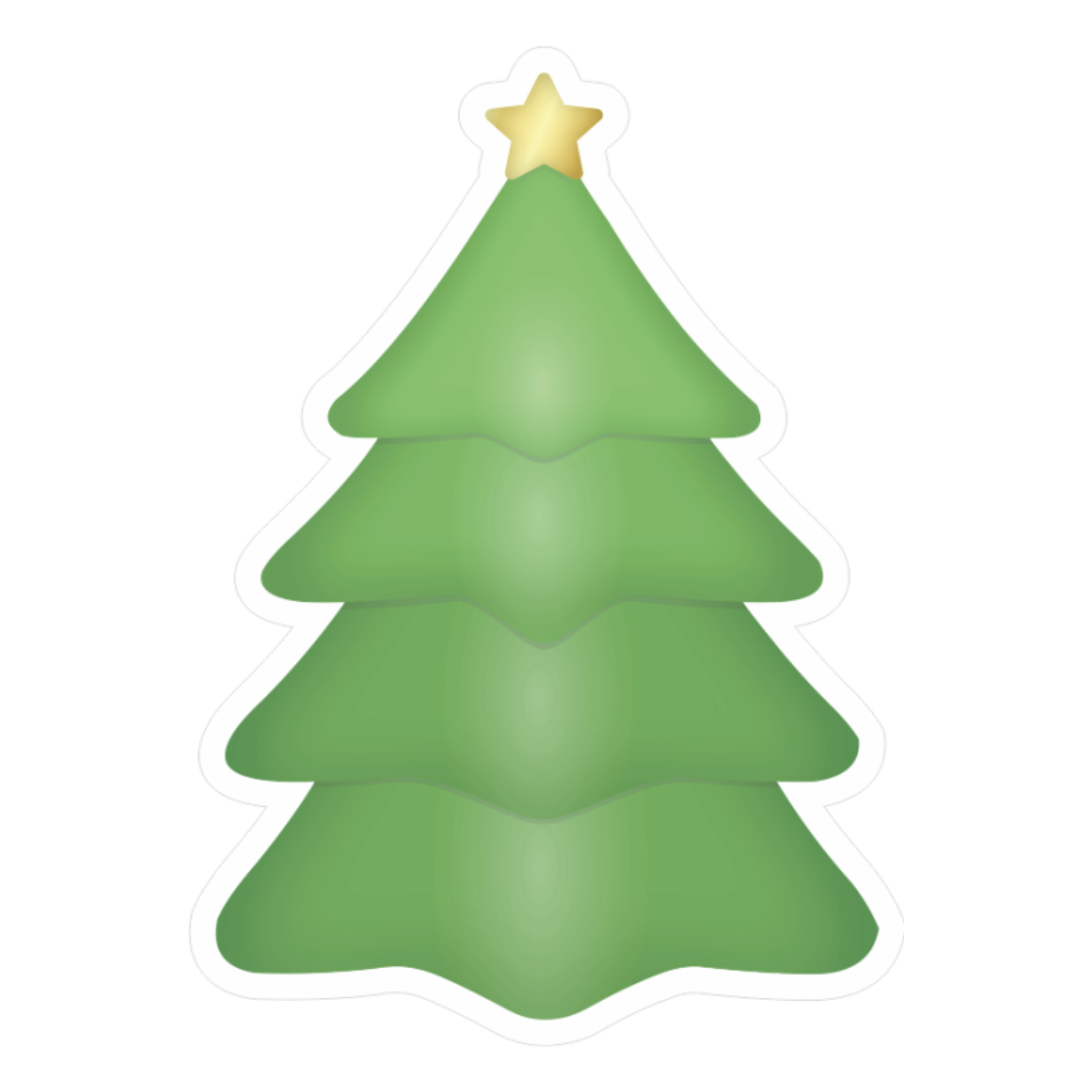 Decoração de Parede Natal Pinheiro Grande