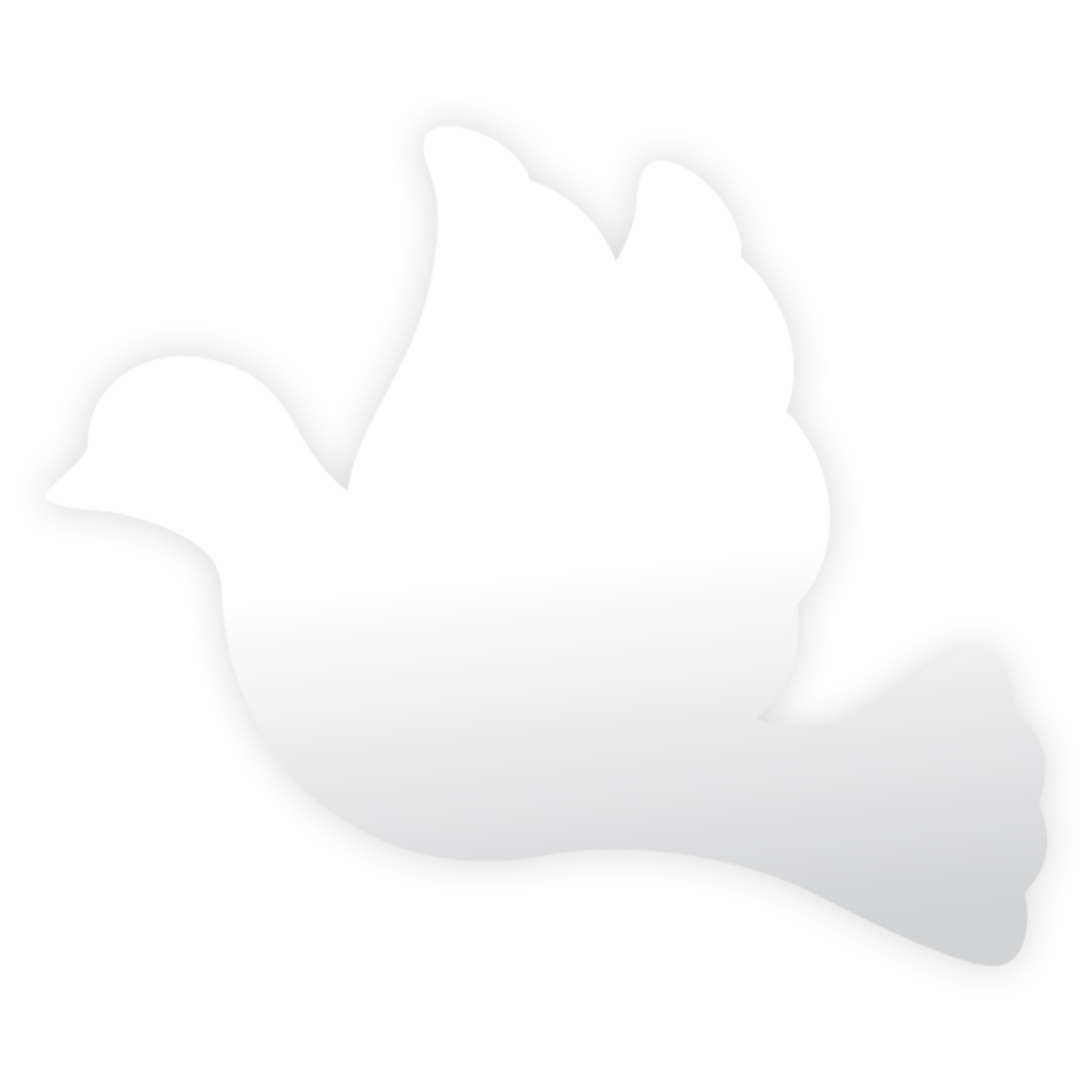 Decoração de Parede Batizado Pomba Branco