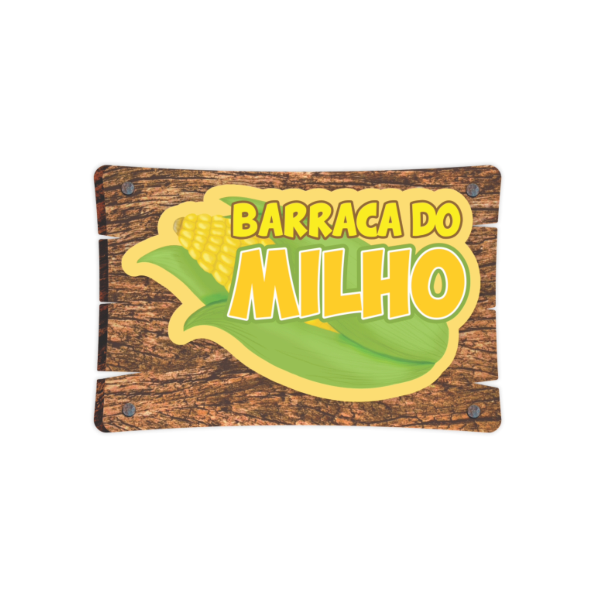 Decoração de Parede de Festa Junina Barraca do Milho
